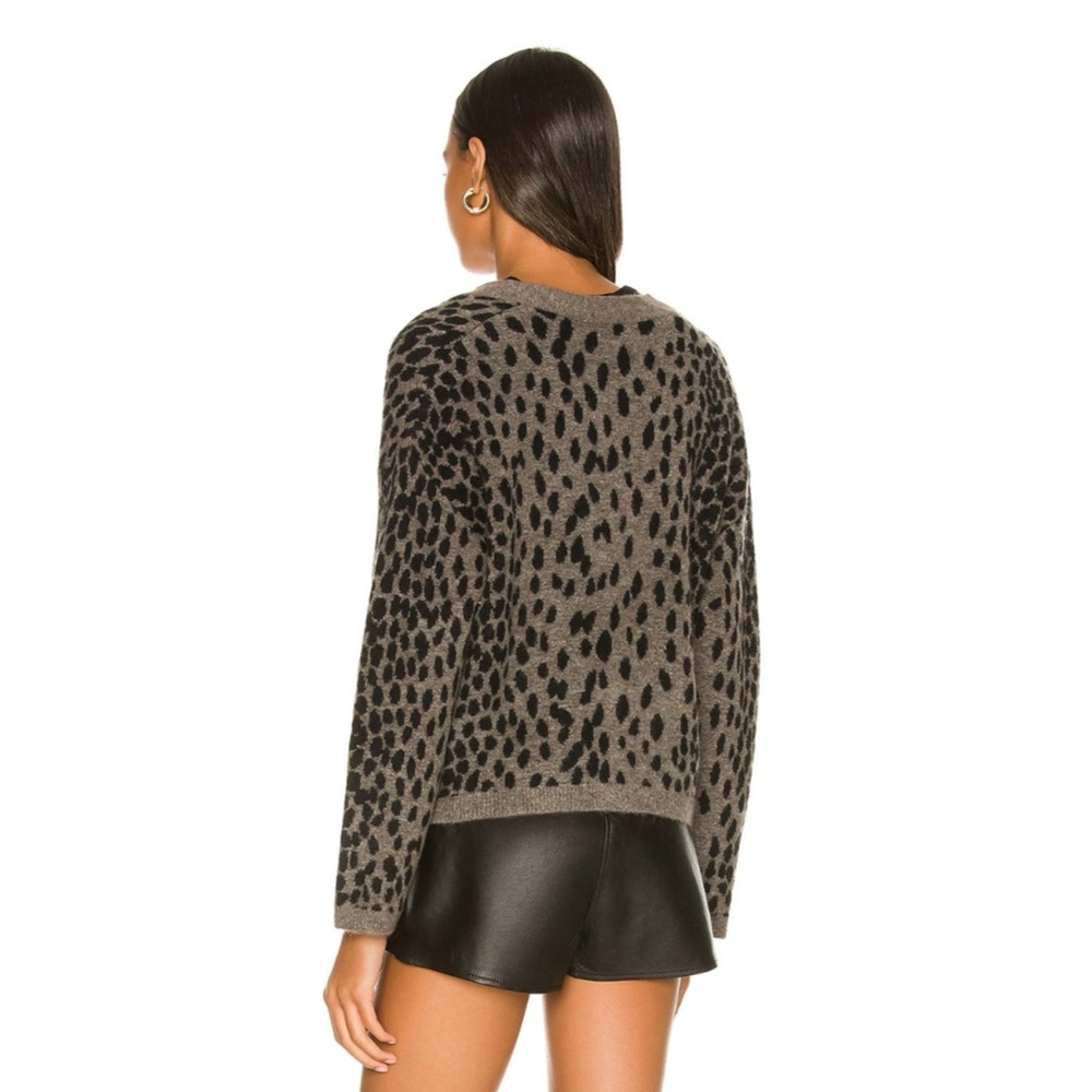 Rails Reese Leopard Print Button Cardigan - XL - Picture 3 of 14